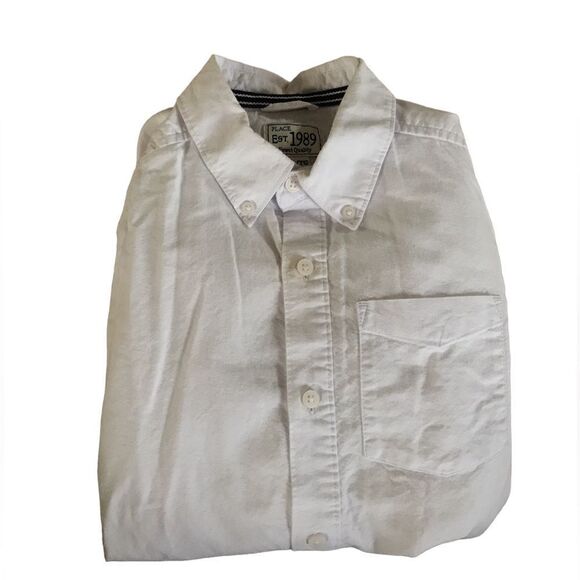 WHITE BOYS PLACE DRESS SHIRT SIZE XL (14)! - Picture 5 of 6